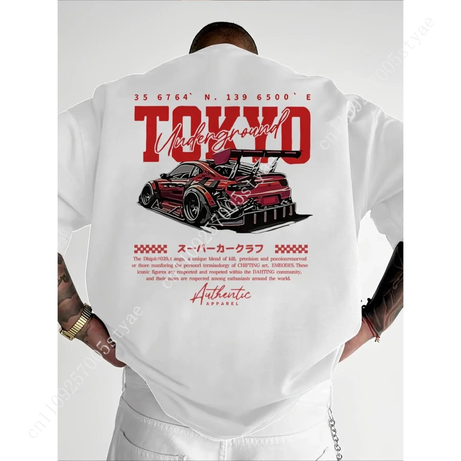 Summer Quilt - Herenshirt met regular fit, auto- en