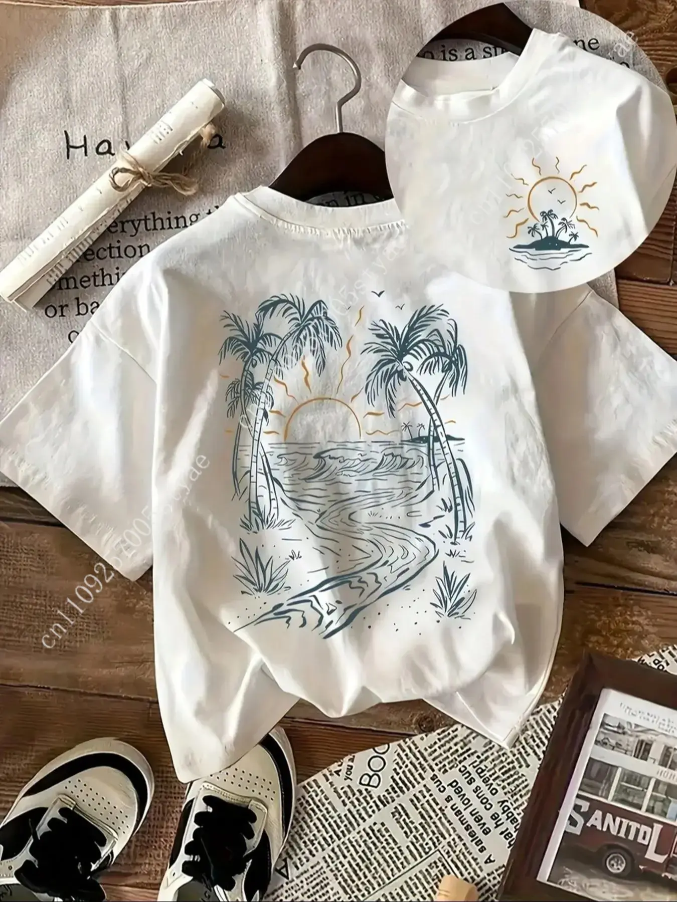 Summer Quilt - Dames T-shirt met ronde hals en
