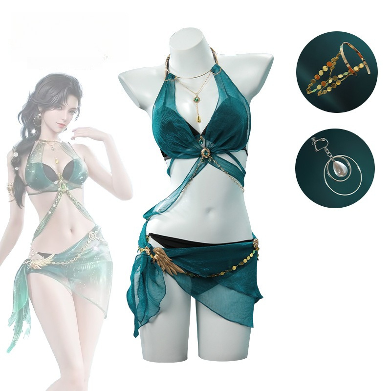 Summer Clothing Sets Women - Game Bladepoint Naraka Canaan Cosplay Kostuum