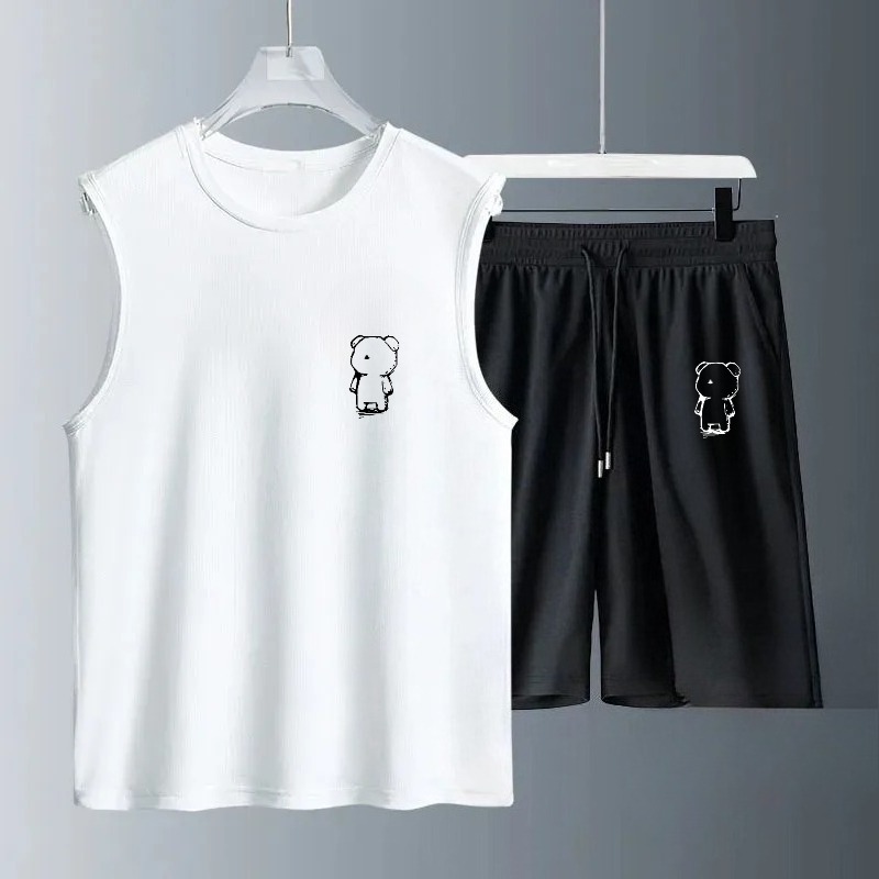 Summer Clothing Us - Herenshirtjes sets 2026 zomer snel drogende