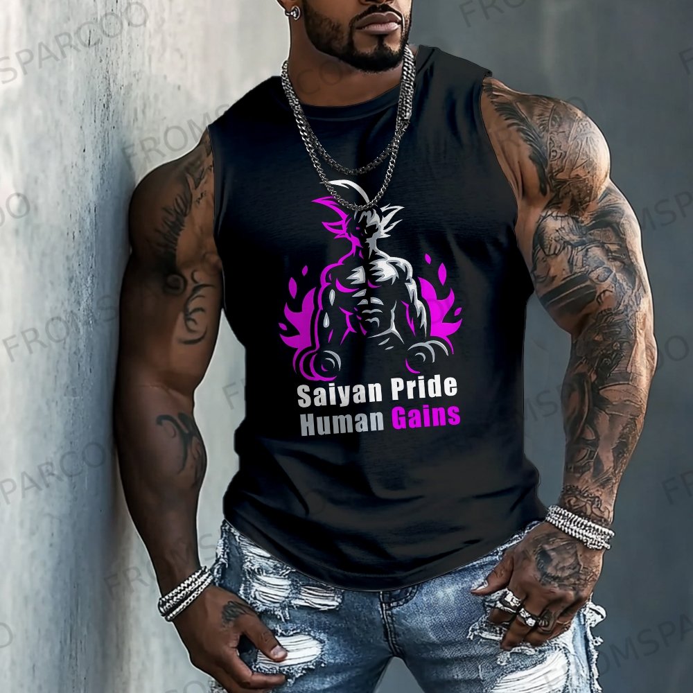 Summer Clothing Men 2025 - Dragon Ball Anime Goku Perifere Gedrukt