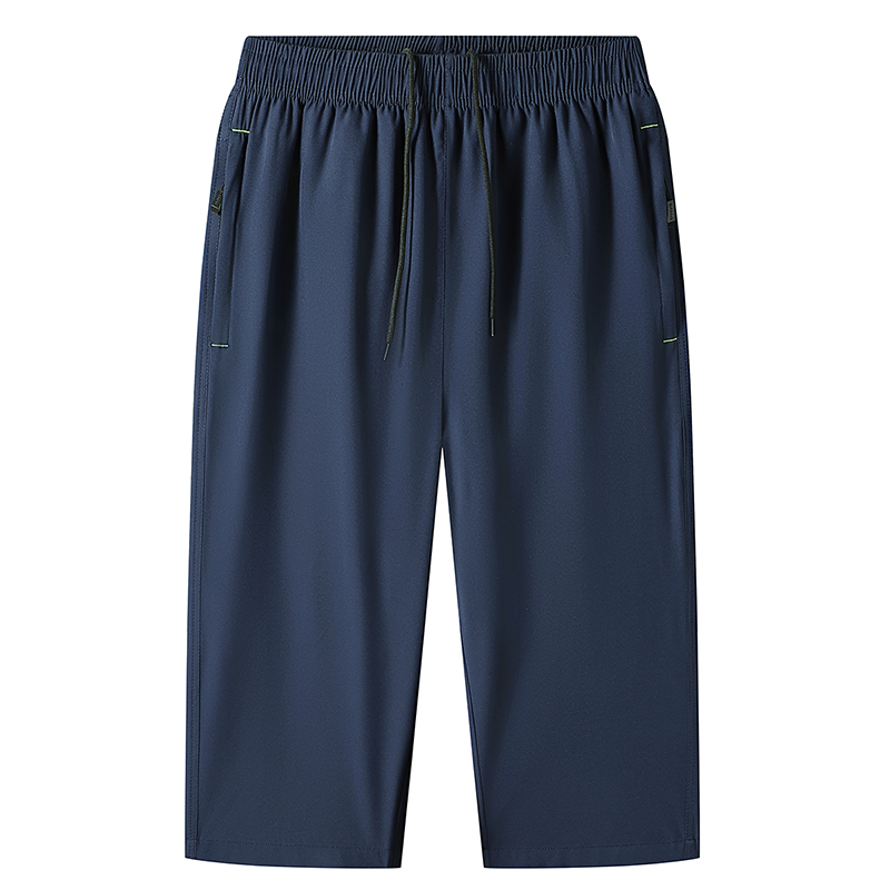 Summer Clothing Men 2025 - 2025 Zomer Kalf-Lengte Broek Mannen Grote