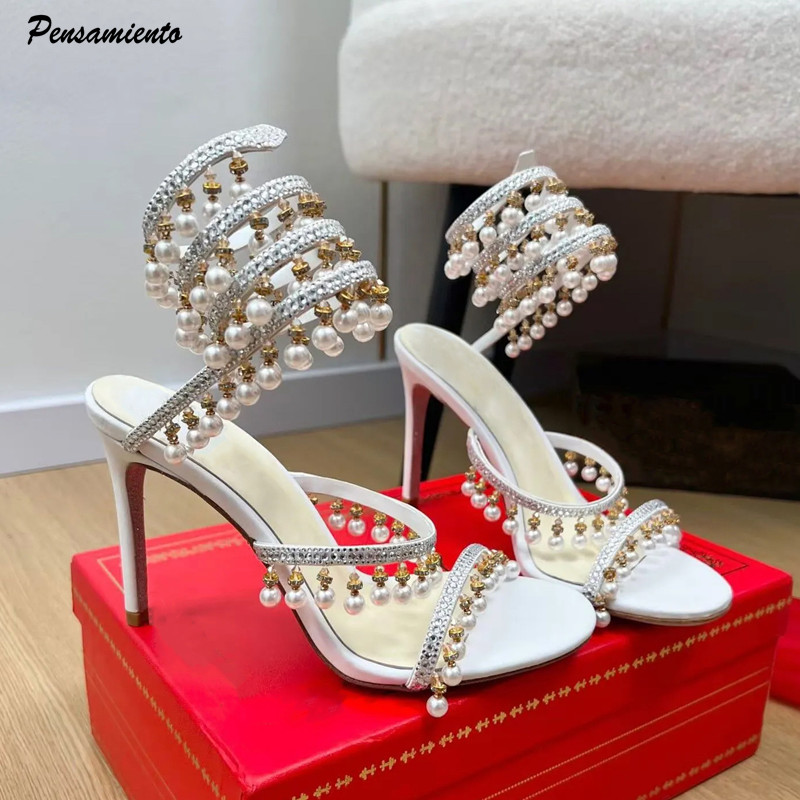 Summer Clothing For Petite Women - Luxe strass steentjes parels kwastjes dames