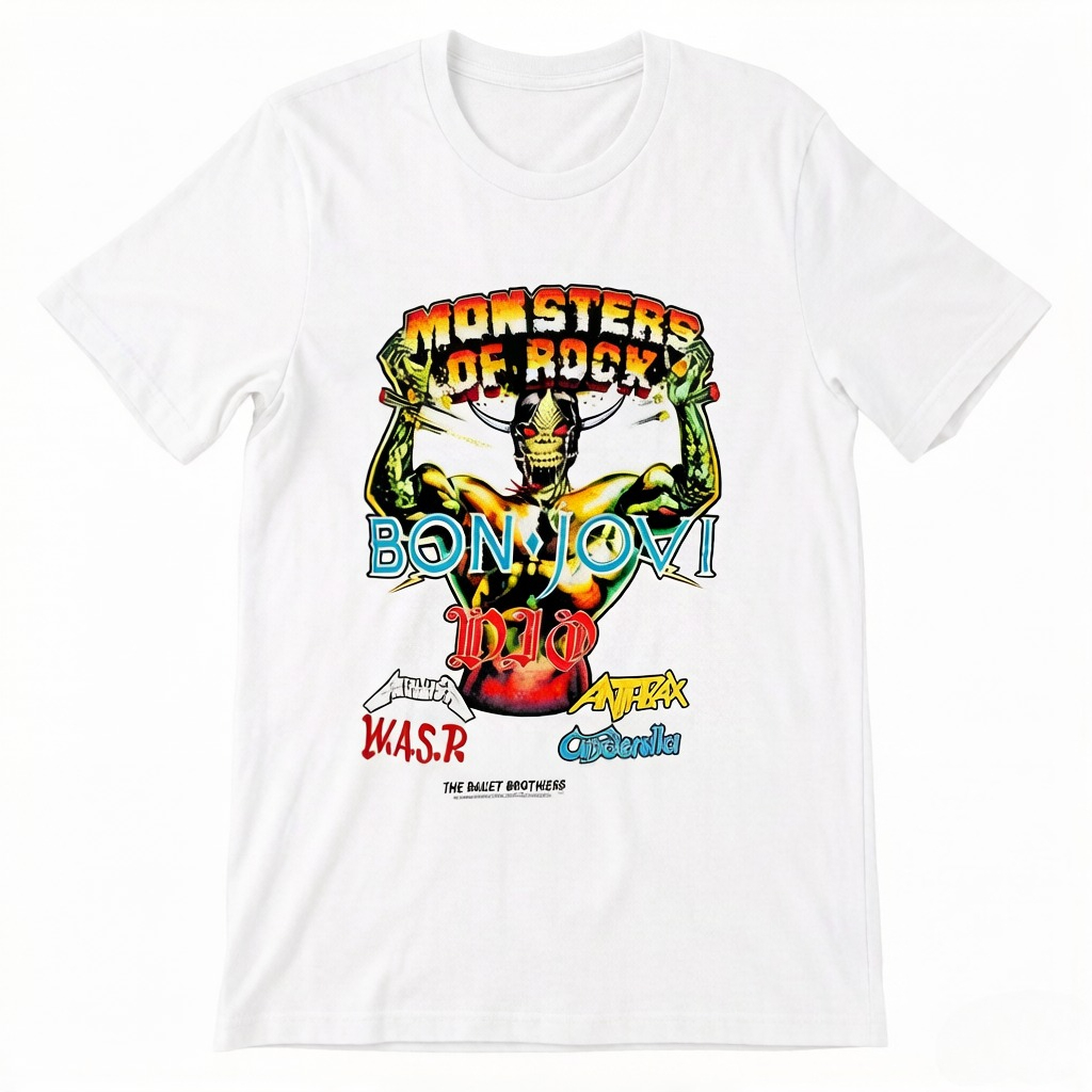 Summer Clothing Women Uk - Zomer MONSTERS OF ROCK DONINGTON PARK