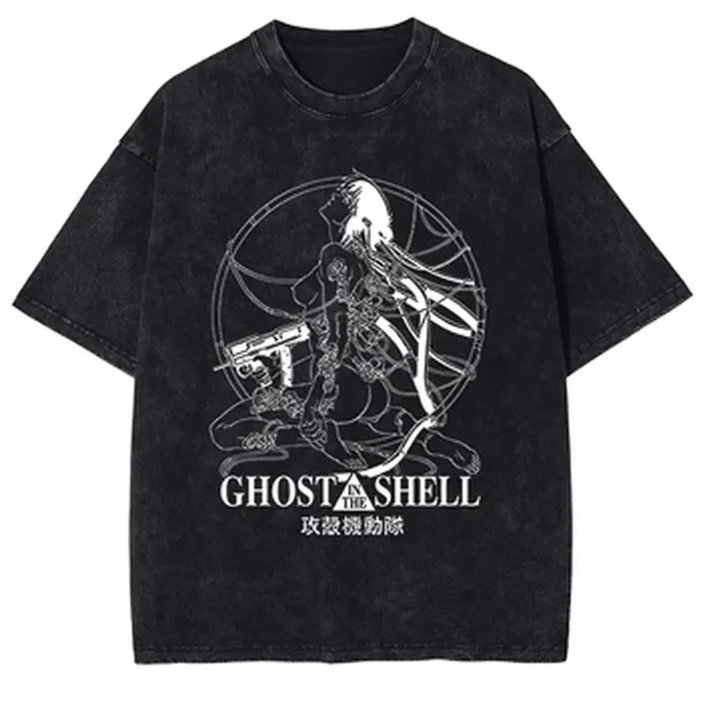Vintage Summer Clothing Men - Ghost in the Shell Manga Grafisch
