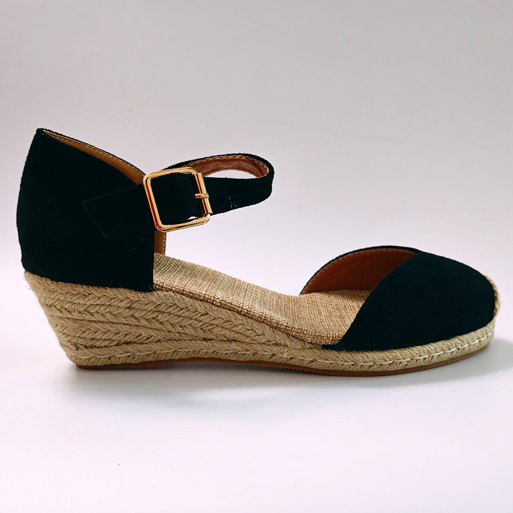 Espadrille Sandal Women - Dames Espadrille Sandalen met Plateauzool Elegante