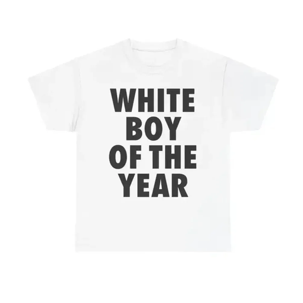 Summer Grunge Clothing - Witte Boy Of The Year T-shirt,
