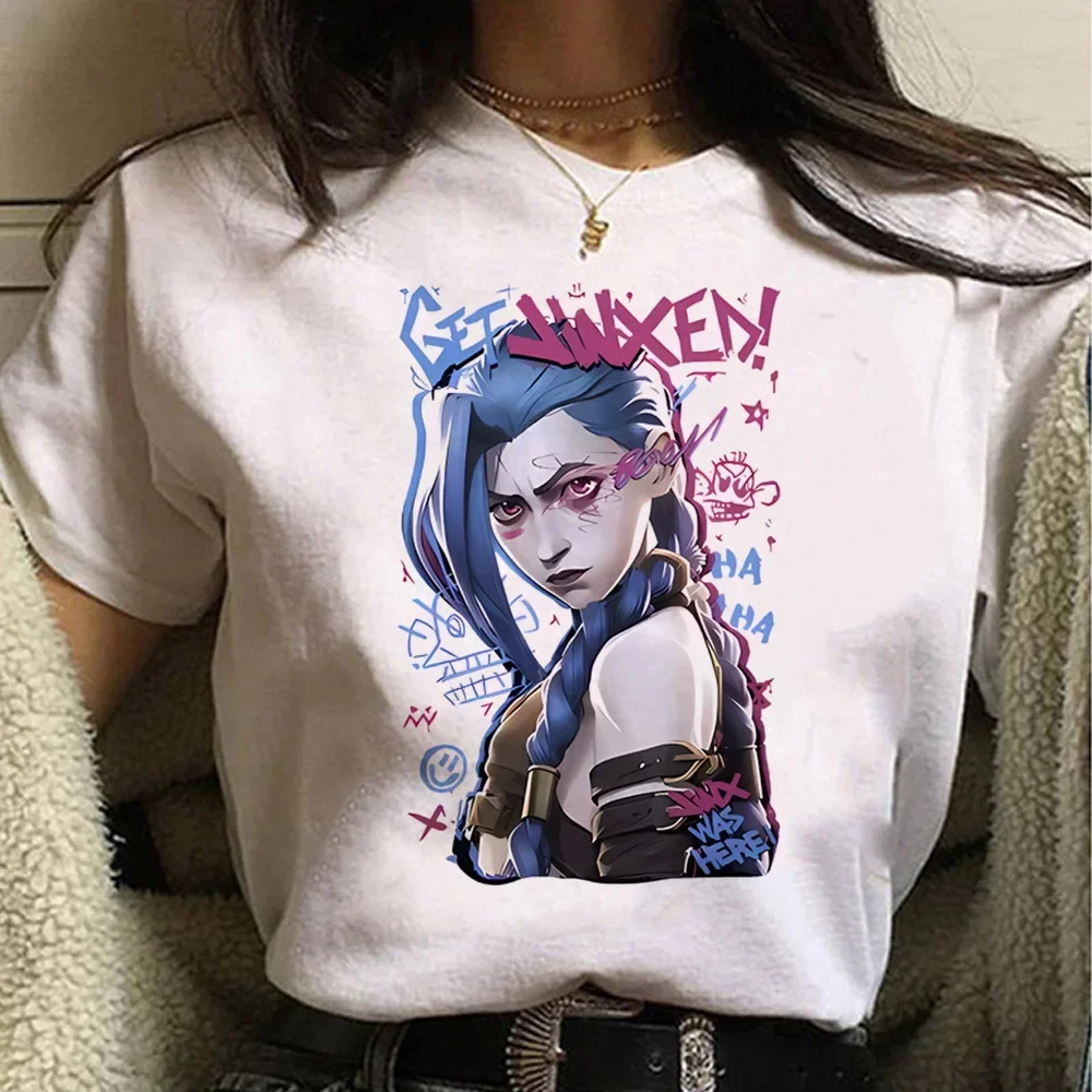 Jinx Arcane Monkey T-shirt Ani - Summer Grunge Clothing recensie en prijs