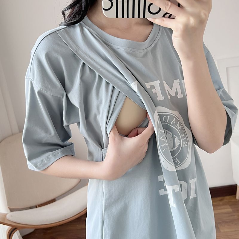 Verpleegjurk Zwangere Borstvoe - Summer Clothing Women recensie en prijs