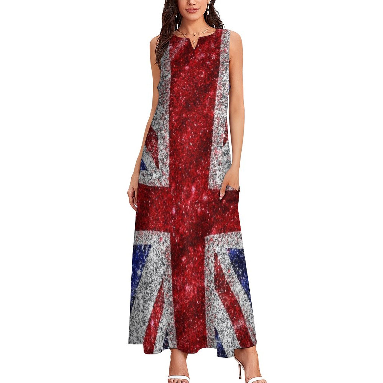 Faux Glitter Union Jack Vlag U - Summer Clothing Women Uk recensie en prijs