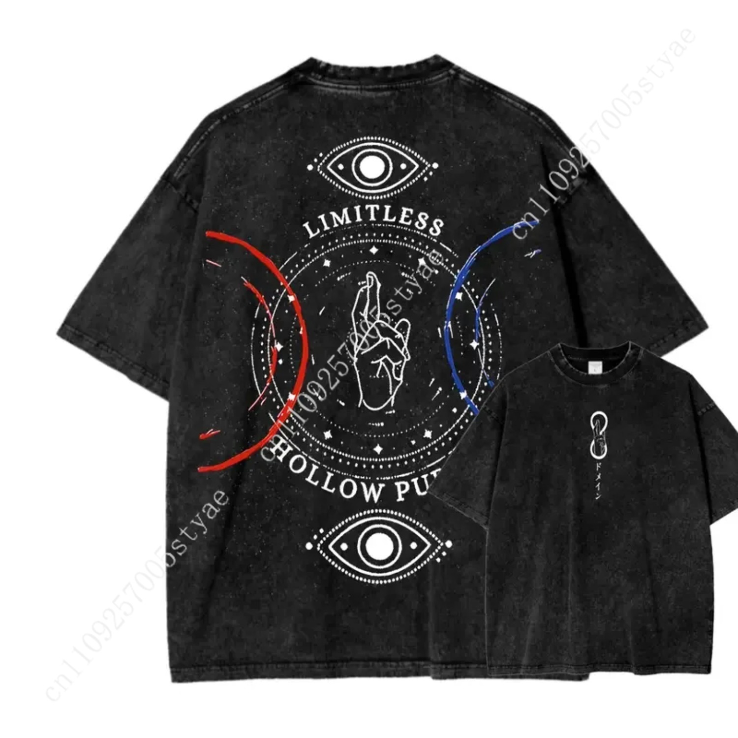 Anime Gojo Satoru Print T-shir - Summer Quilt recensie en prijs