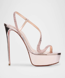 Metallic leren platform stilet - Summer Clothing For Petite Women recensie en prijs