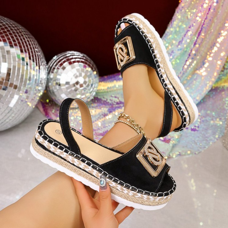 Damesplatform espadrillesandal - Espadrille Sandal Women recensie en prijs
