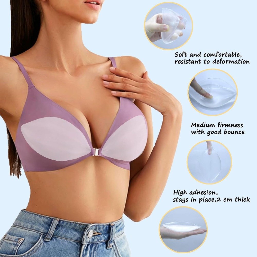 Zelfklevende siliconen bh-inle - Bikini Set Push Up recensie en prijs