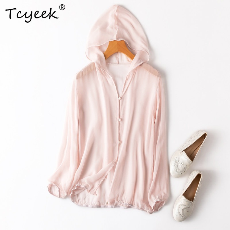 Tcyeek 100% Echte Moerbei Zijd - Summer Clothing Women recensie en prijs