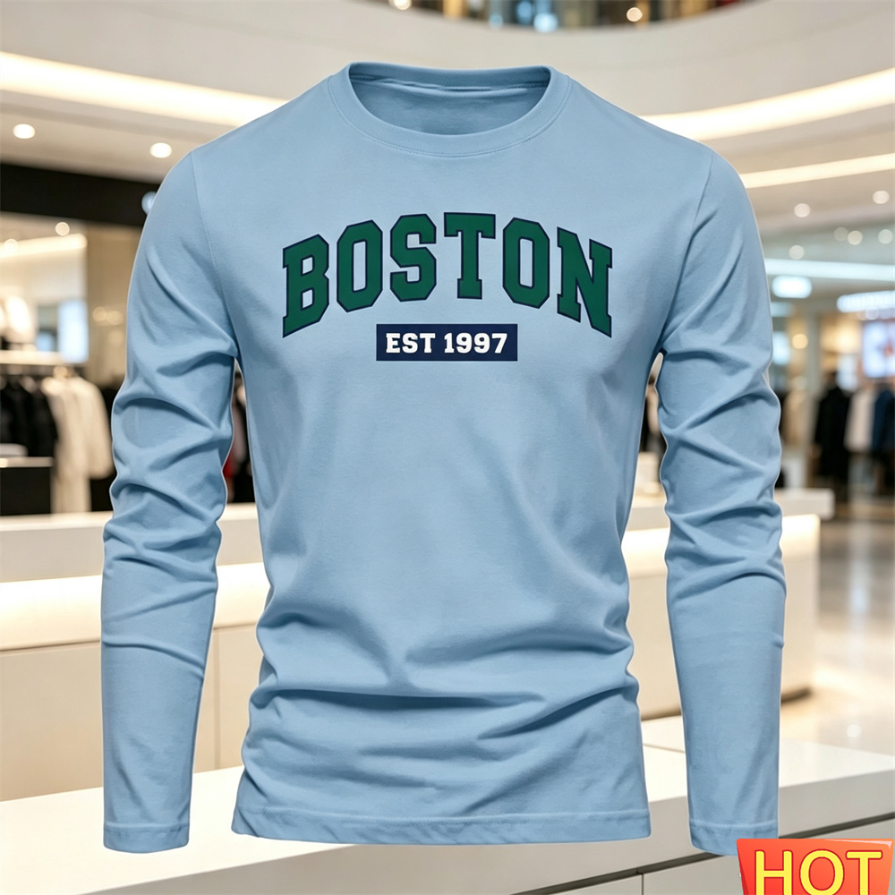 Herfst Zomer heren T-shirt met - Summer Clothing Us recensie en prijs