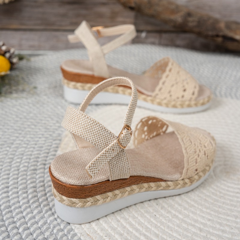 Dames kanten sandalen met slee - Espadrille Sandal Women recensie en prijs