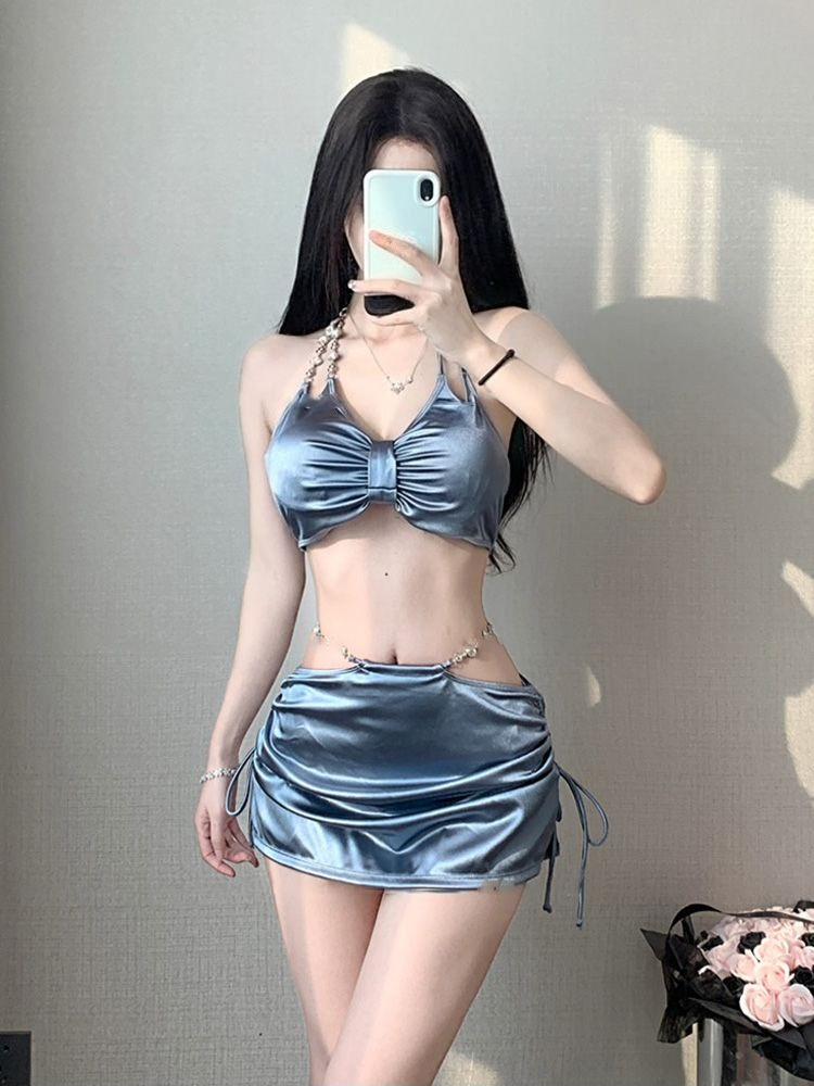 Elegante bikiniset met dunne b - Bikini Set Push Up recensie en prijs