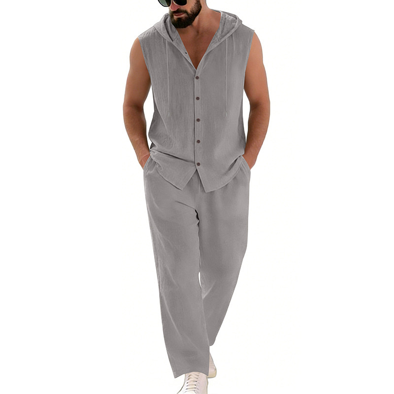 Casual linnen pak voor heren,  - Summer Clothing Us recensie en prijs