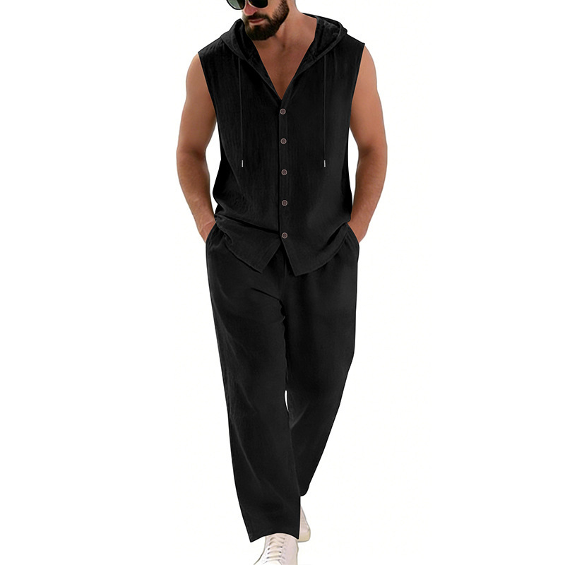Casual linnen pak voor heren,  - Summer Clothing Us recensie en prijs
