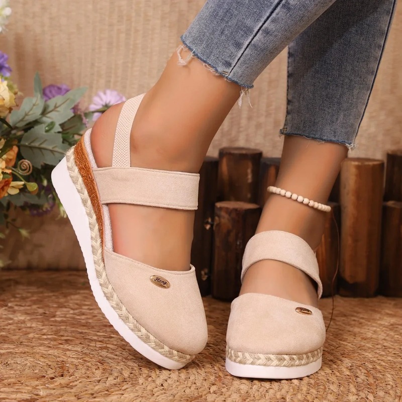 Vrouwen Gesloten Teen Sandalen - Espadrille Sandal Women recensie en prijs