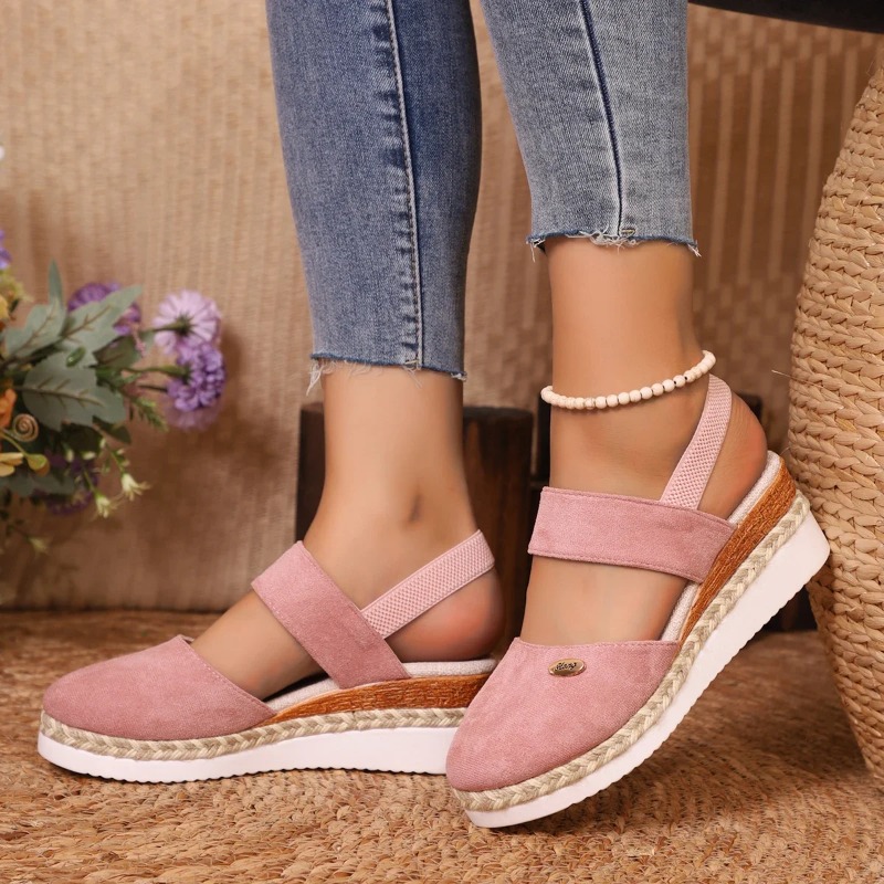 Vrouwen Gesloten Teen Sandalen - Espadrille Sandal Women recensie en prijs