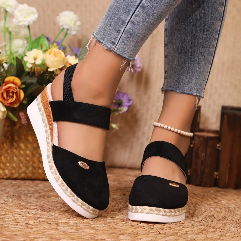 Vrouwen Gesloten Teen Sandalen - Espadrille Sandal Women recensie en prijs