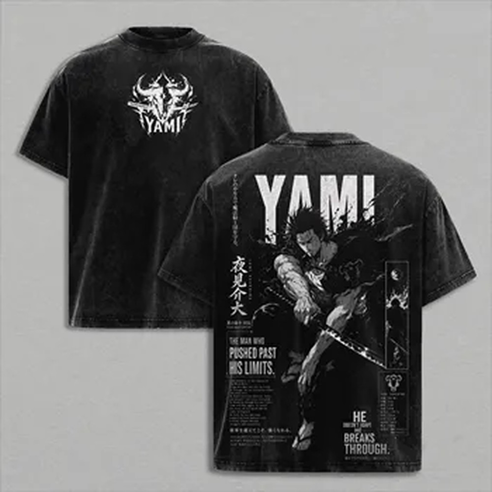 Manga Black Clover Yami Sukehi - Vintage Summer Clothing Men recensie en prijs