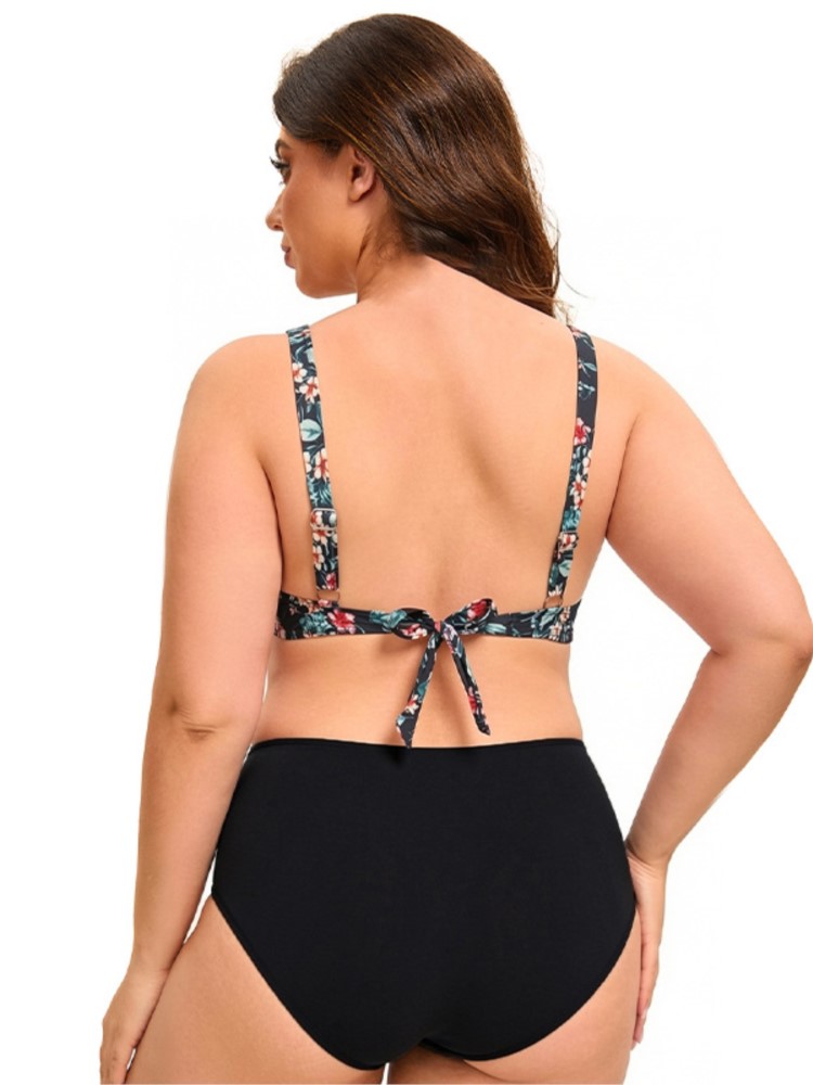 Plus Size Hoge Taille Bikini D - Bikini Set Push Up recensie en prijs