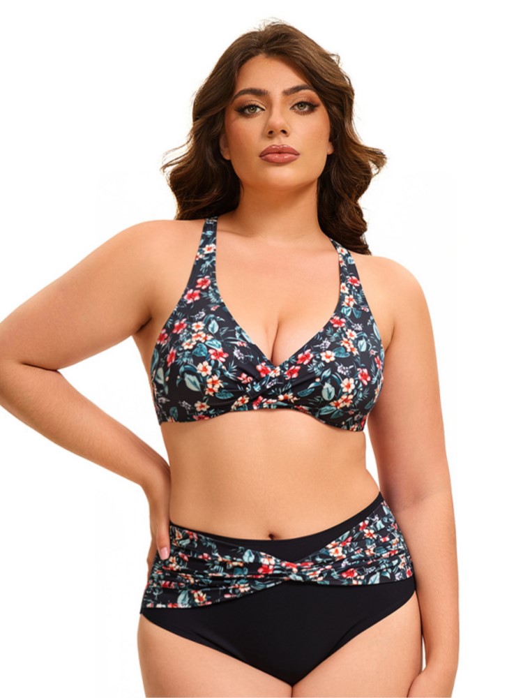 Plus Size Hoge Taille Bikini D - Bikini Set Push Up recensie en prijs