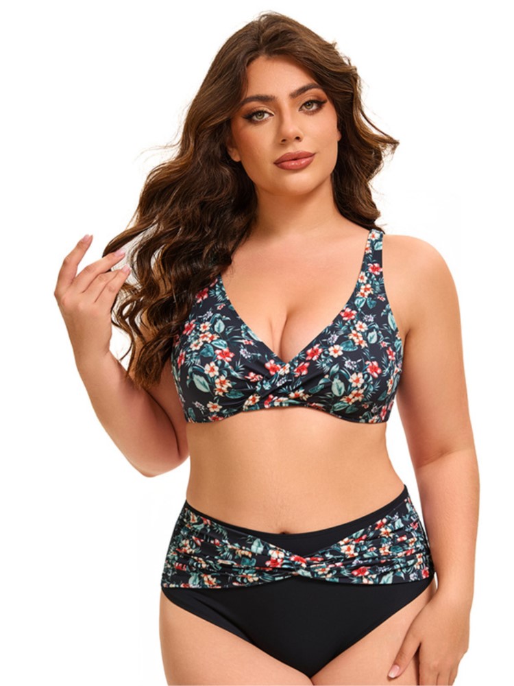 Plus Size Hoge Taille Bikini D - Bikini Set Push Up recensie en prijs