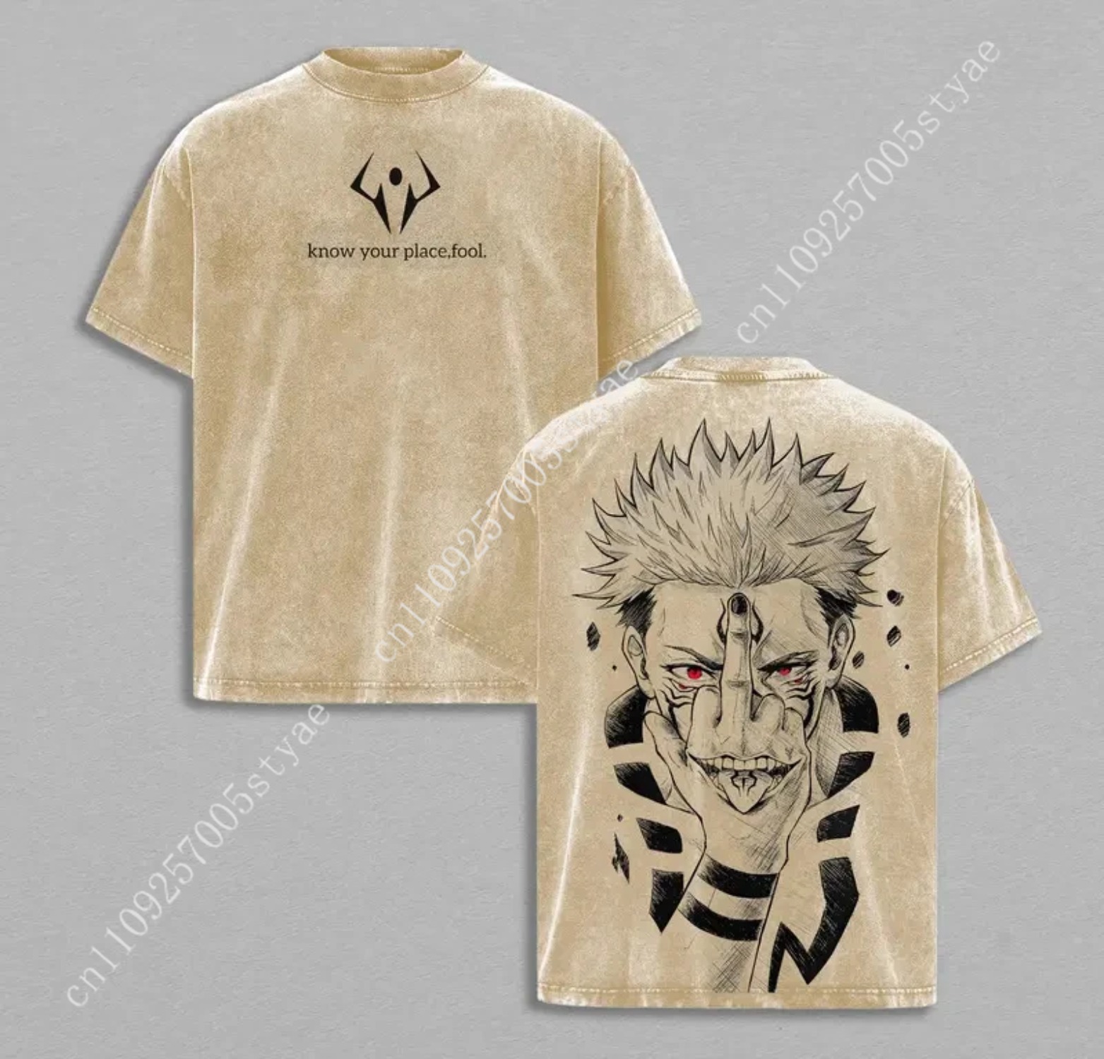 Anime Ryomen Sukuna Grafische  - Vintage Summer Clothing Men recensie en prijs