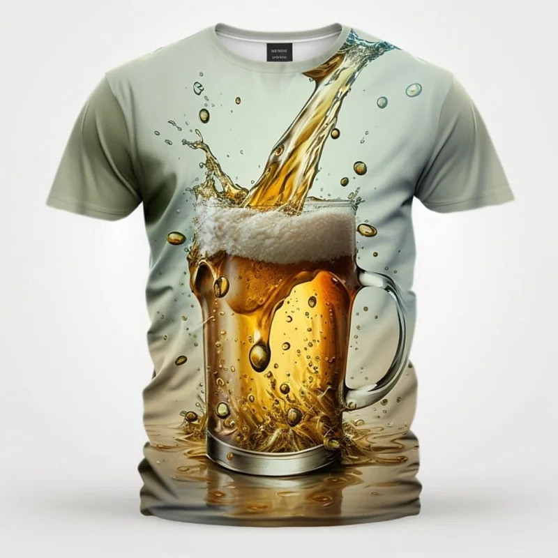 2025 Heren T-Shirt 3D Geprint  - Summer Clothing Men 2025 recensie en prijs